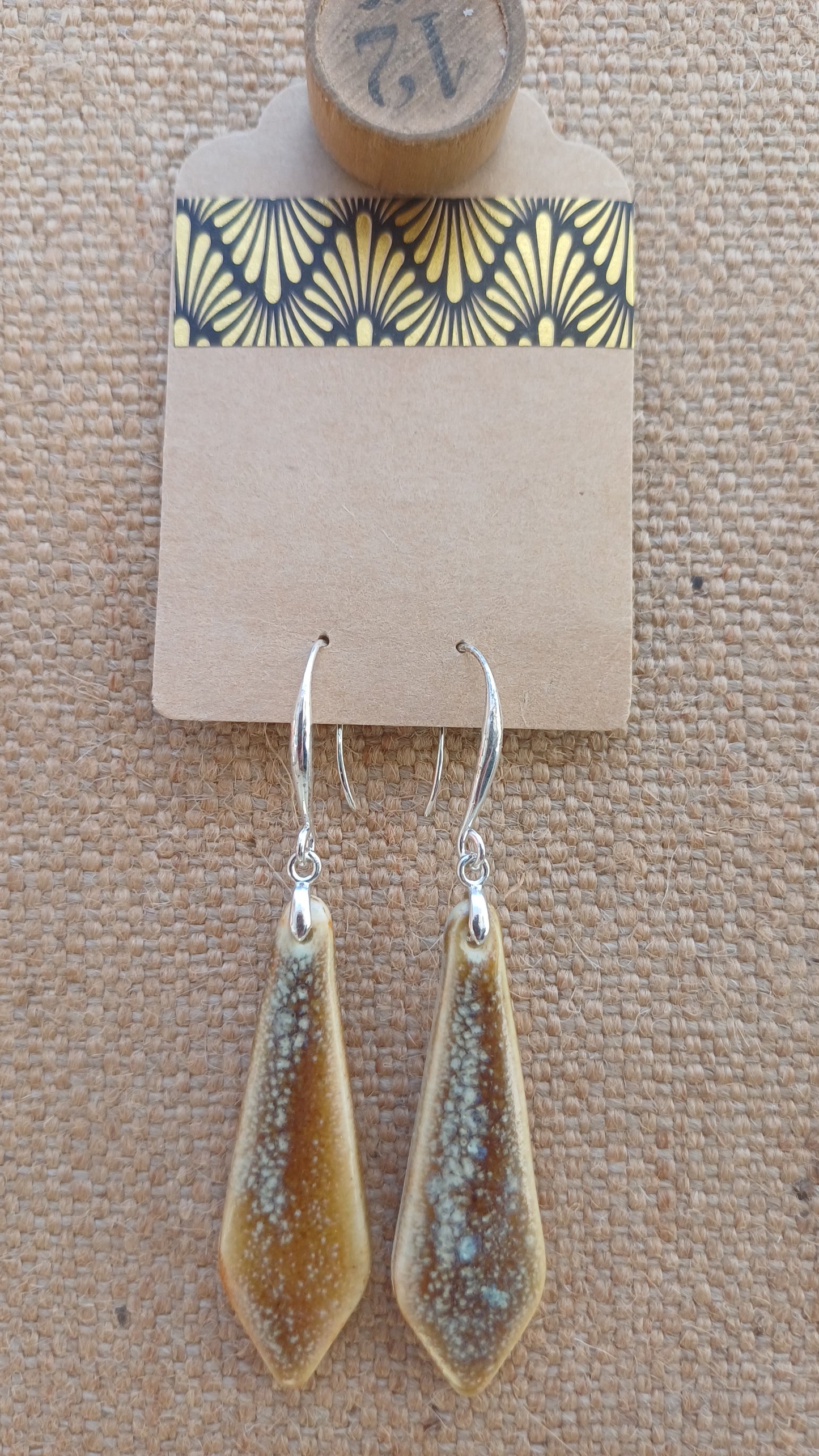 Handmade Ceramic earrings