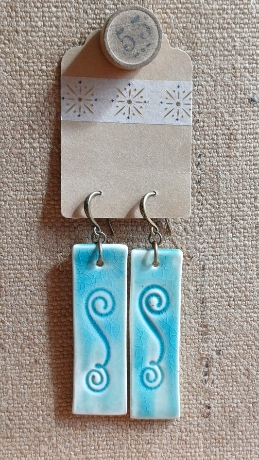 Handmade Ceramic Earrings