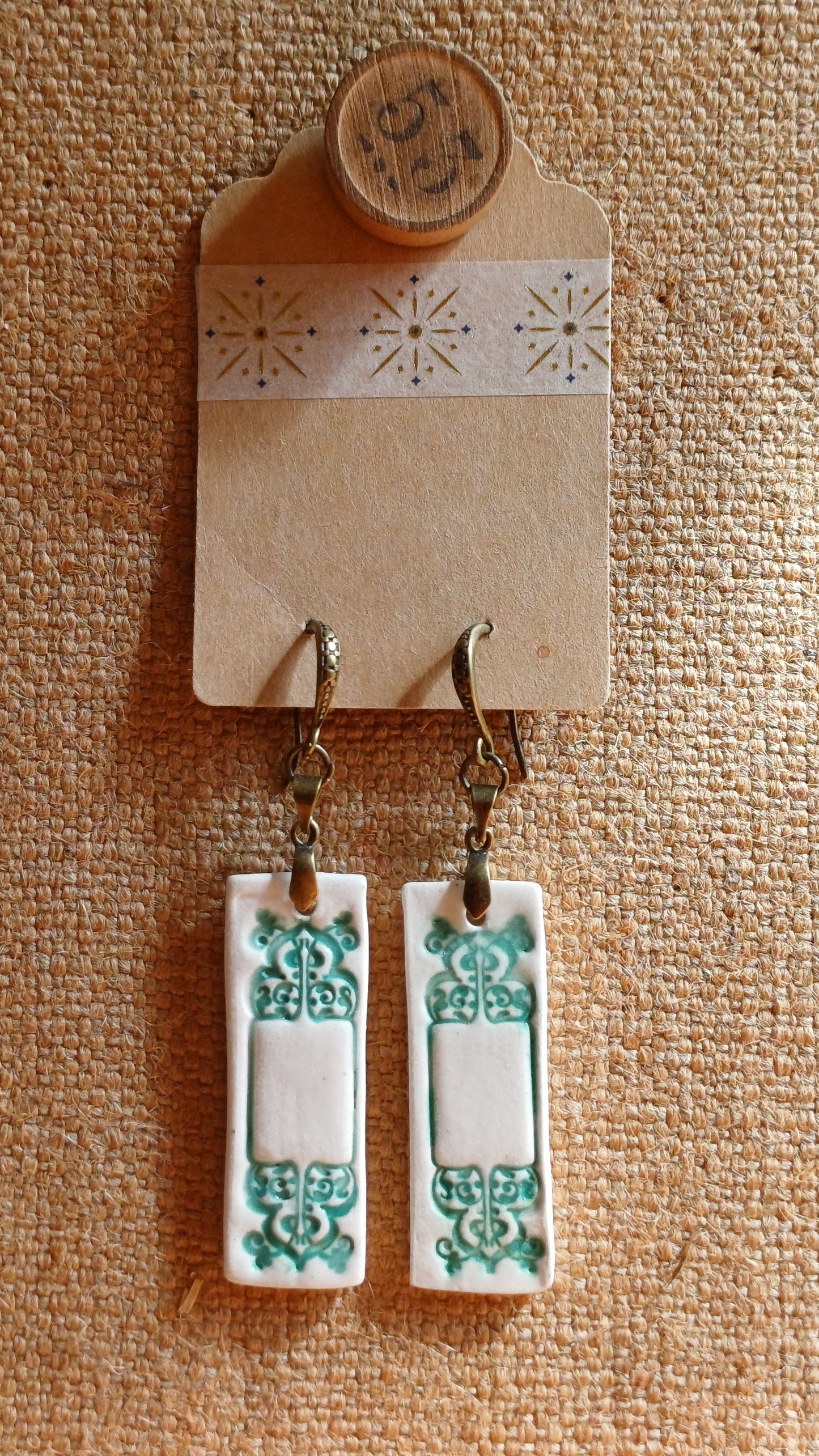 Handmade Ceramic Earrings