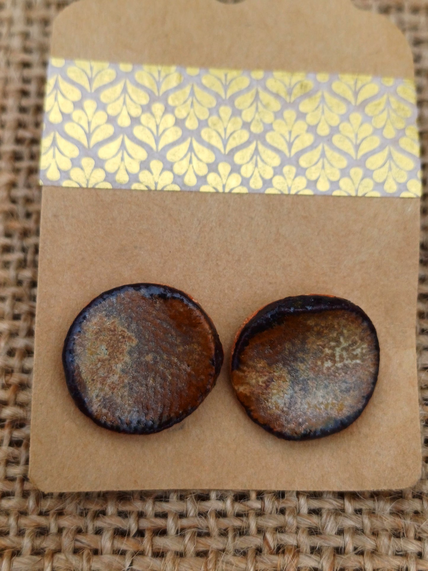 Handmade Ceramic Earrings
